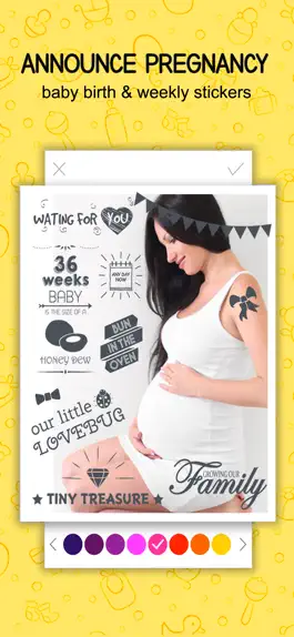 Game screenshot Pregnancy announcement -Giggly apk