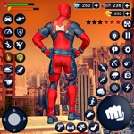 Spider Rope Hero Super Fighter