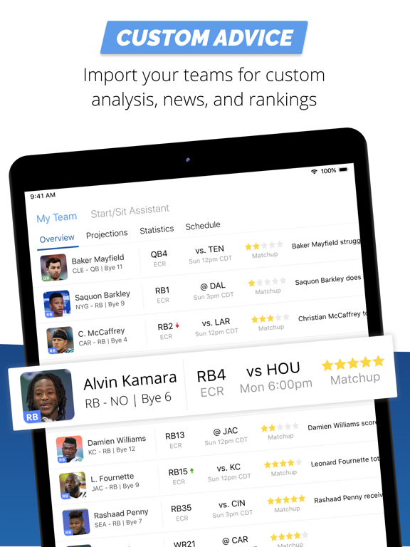 Fantasy Football My Playbookのおすすめ画像3