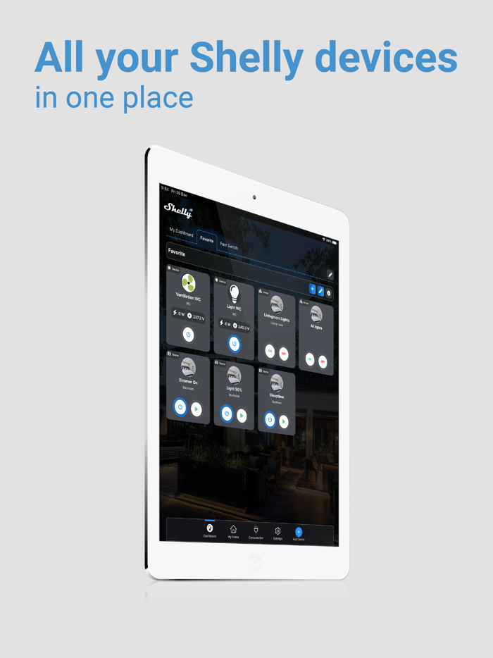 Shelly Smart Control