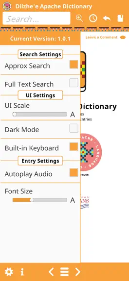 Game screenshot Dilzhe'e Apache Dictionary hack