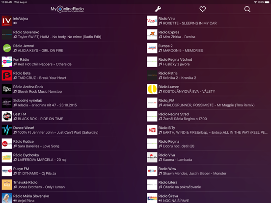 My Online Radio - Slovensko screenshot 2