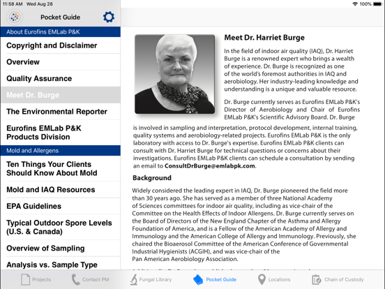 Screenshot #6 pour EMLab P&K LabServe® Mobile