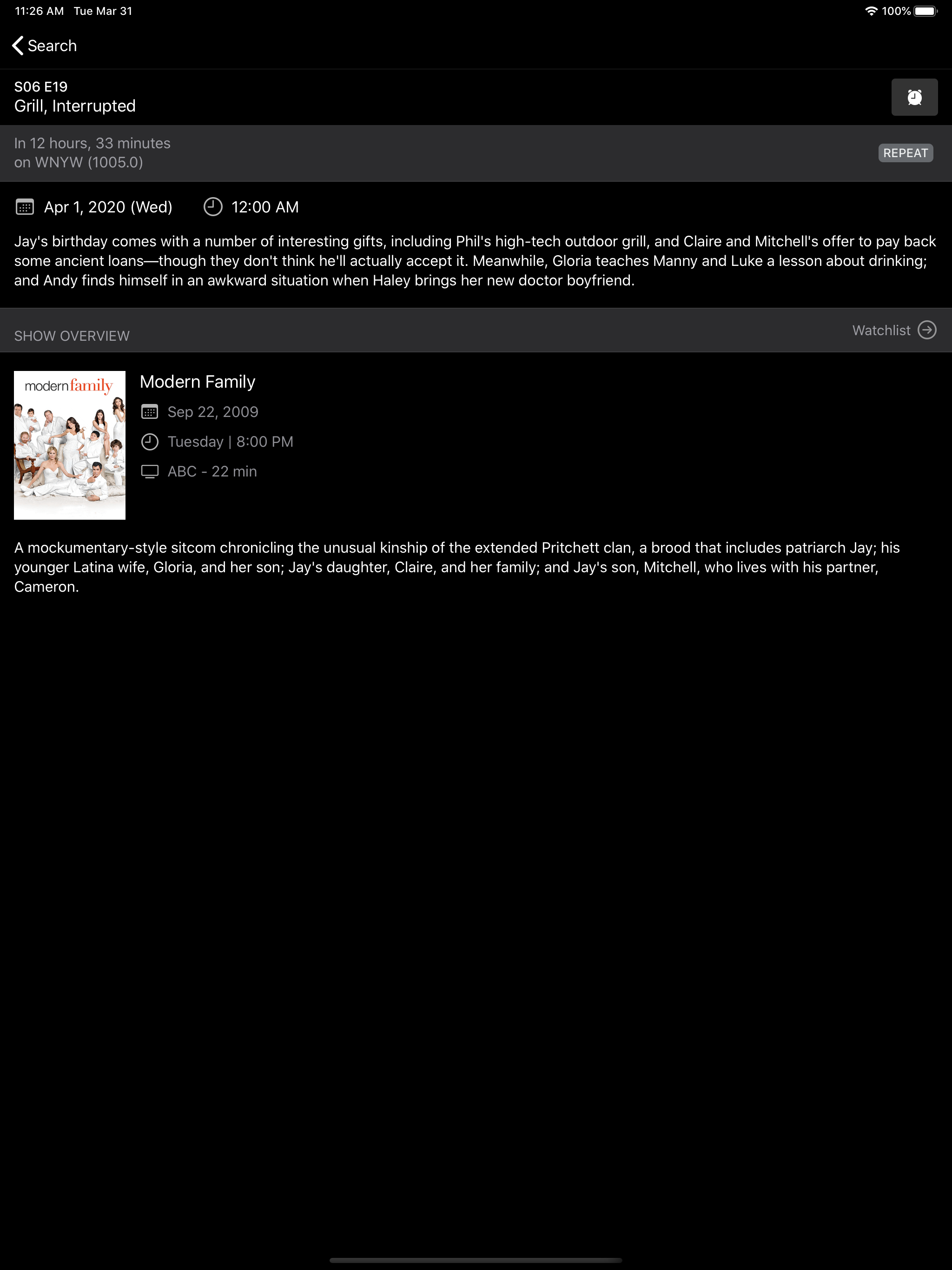 TV Listings Plus screenshot 8