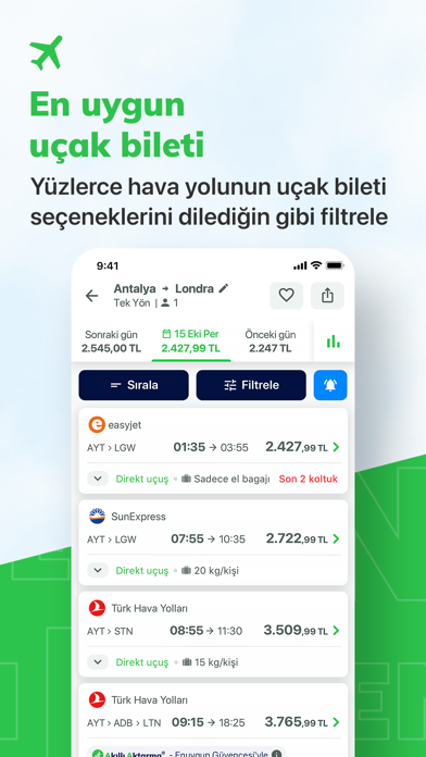 ENUYGUN: Uçak Otel Otobüs Araç screenshot 3