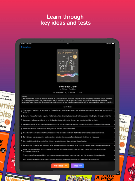 Screenshot #5 pour BrainyBook: Read Smarter