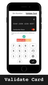 BIN Checker: Card Validator screenshot