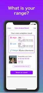 「カラオケ診断-UtaPro」音域に合った曲を測定や採点！ screenshot #3 for iPhone