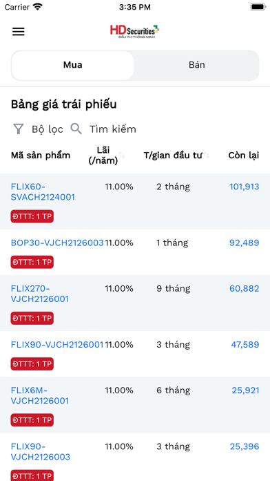 HDS Bond Screenshot