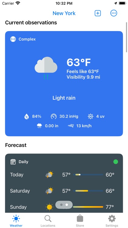 Weather Bot - Local Forecasts screenshot-0