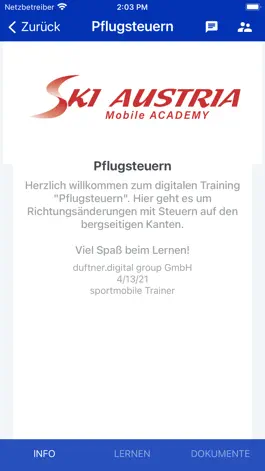 Game screenshot Ski Austria Mobile Academy apk