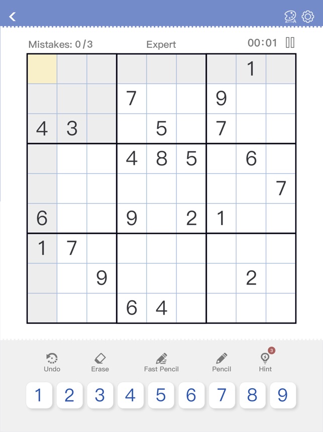 Sudoku Puzzle ∙ jogo mental na App Store