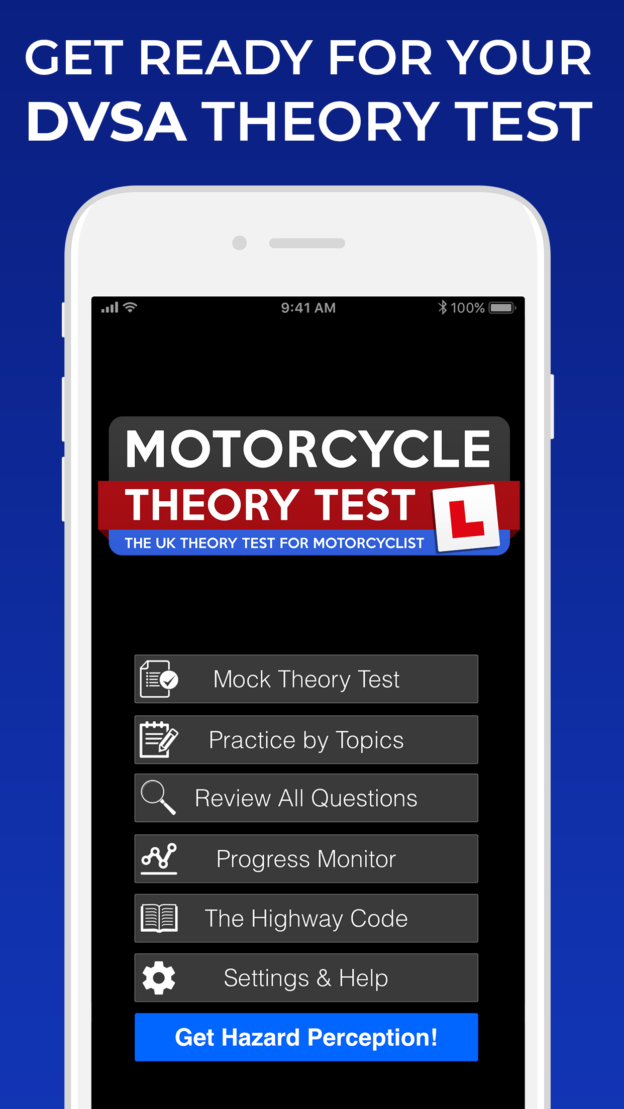 Motorcycle Theory Test UK 2023
