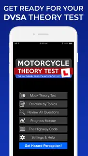 motorcycle theory test uk 2023 iphone screenshot 1