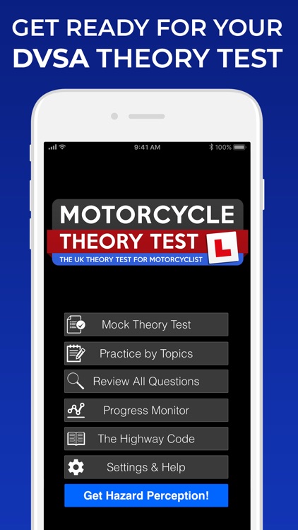 Motorcycle Theory Test UK screenshot-0
