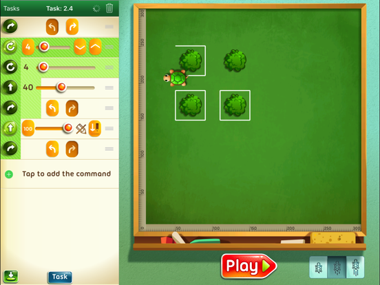 Move the Turtle: Learn to Code iPad app afbeelding 5
