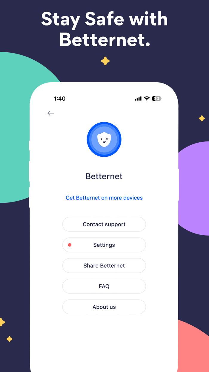 VPN Betternet Best WiFi Proxy