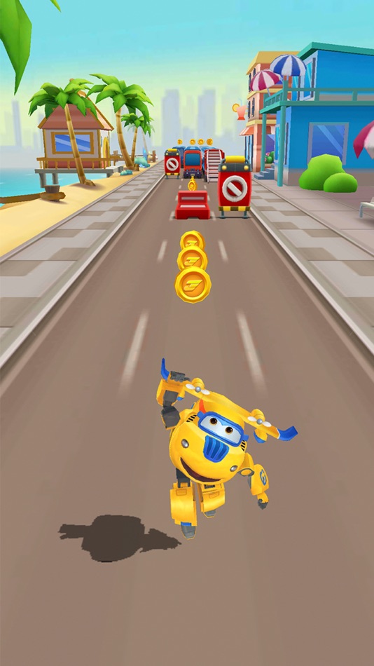 #4. Super Wings : Jett Run (iOS) โดย: 乐堂动漫信息技术有限公司