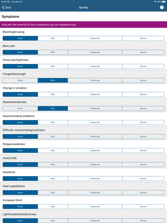 Screenshot #6 pour Multiple Myeloma Manager