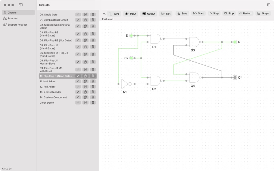 #1. DCircuit Lab (macOS) 由: Fabrizio Boco