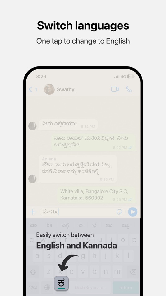 #3. Desh Kannada Keyboard (iOS) Podle: ClusterDev Technologies Private Limited