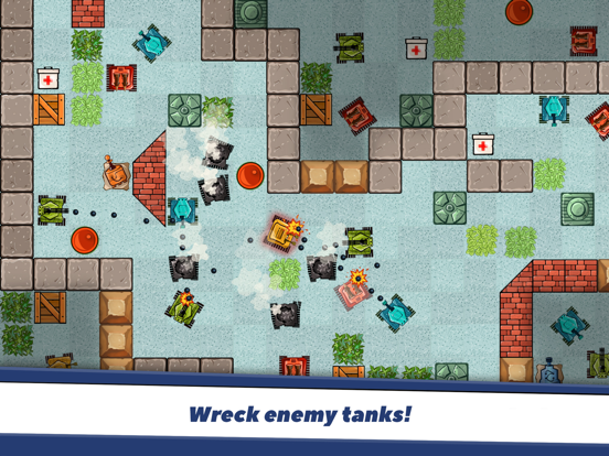 Awesome Tanks iPad screenshot 5 - Games app