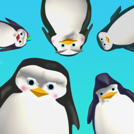 Happy Penguins 3D icon