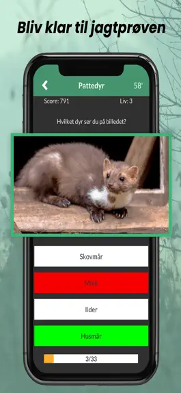 Game screenshot JagtQuiz - Jagttegn Danmark hack