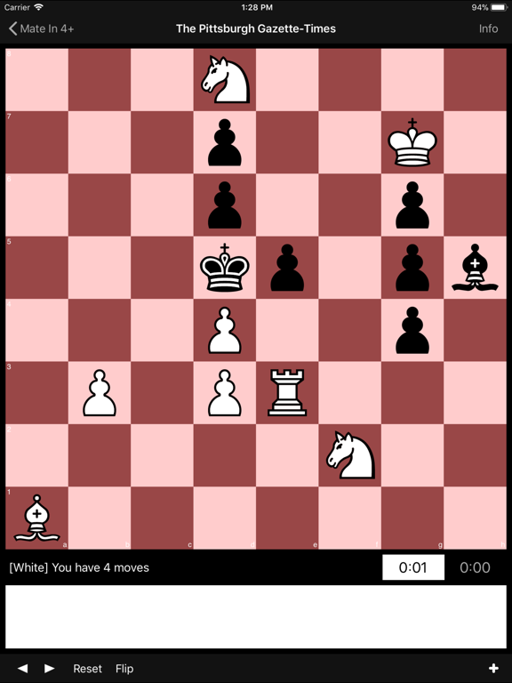 Screenshot #4 pour Mate in 4+ Chess Puzzles