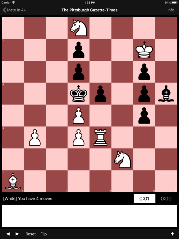 Mate in 4+ Chess Puzzlesのおすすめ画像1