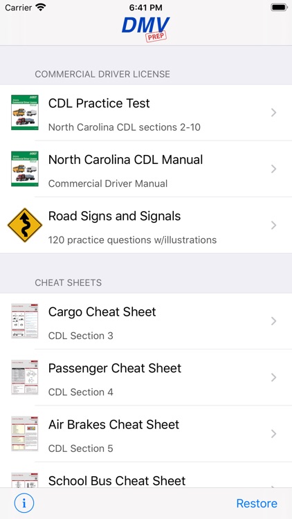 North Carolina CDL Test Prep