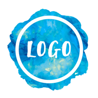 Watercolor Logo Maker Creator