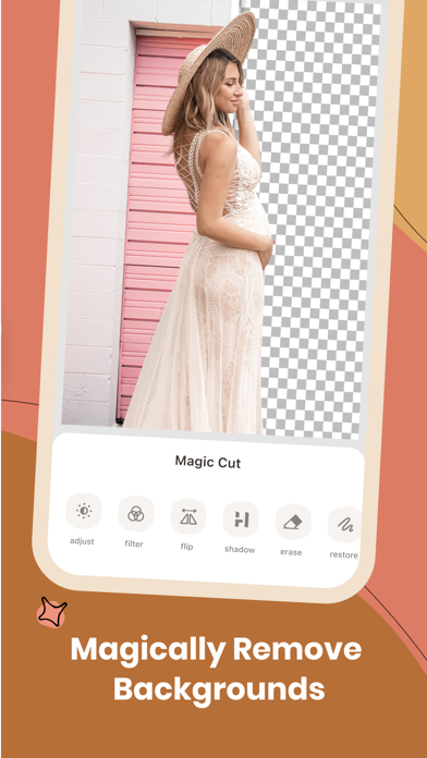 Ovil - backdrop photo editor Screenshot