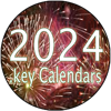 Cal Templates 2024 for Keynote free