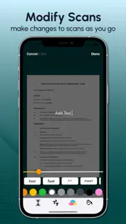 mobile document scanner - sign iphone screenshot 4