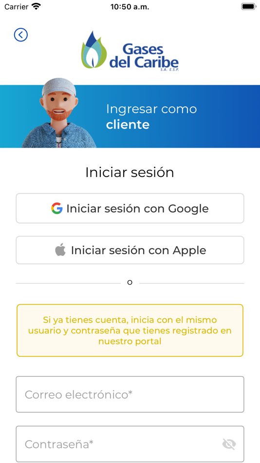 #3. Gascaribe (iOS) 由: Gases del Caribe