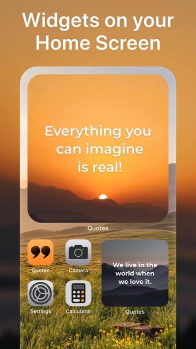 Motivational positive quotes Screenshot