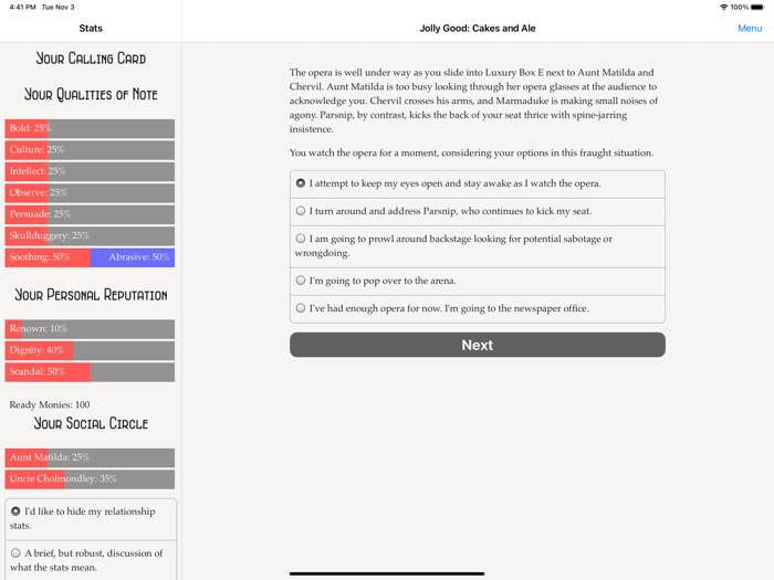 Jolly Good Cakes and Ale