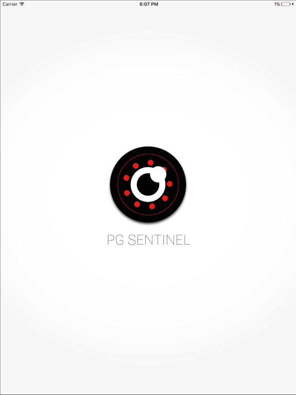 PG Sentinel Go iPad screenshot