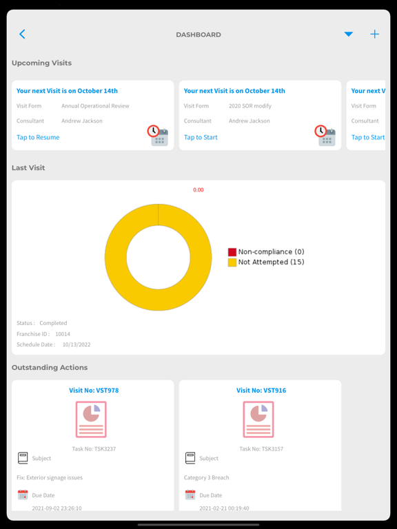 Screenshot #4 pour FranConnect Field Ops