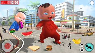 Fat Hungry Baby Simulator Game Screenshot