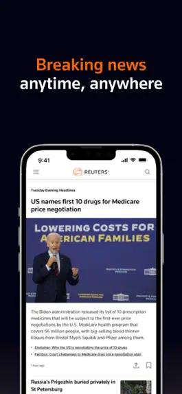 Game screenshot Reuters News apk