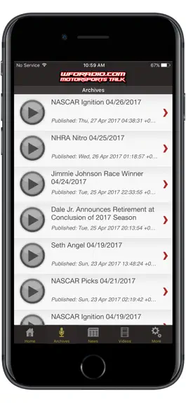 Game screenshot WFO Radio NHRA NASCAR Podcast apk