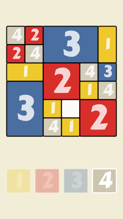 Mondrian Sudoku Screenshot