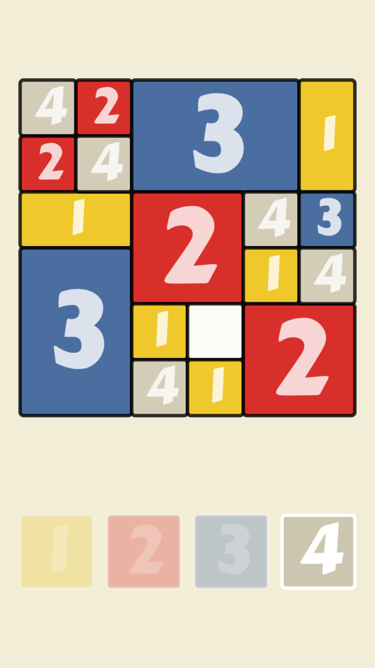 #4. Mondrian Sudoku (iOS) Podle: 康 杨