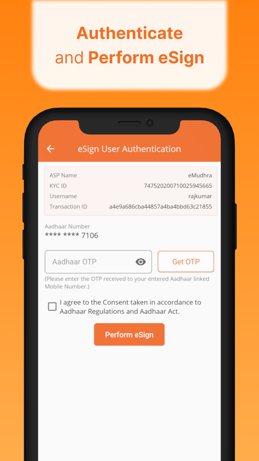 #8. eMudhra App (iOS) 由: eMudhra Limited