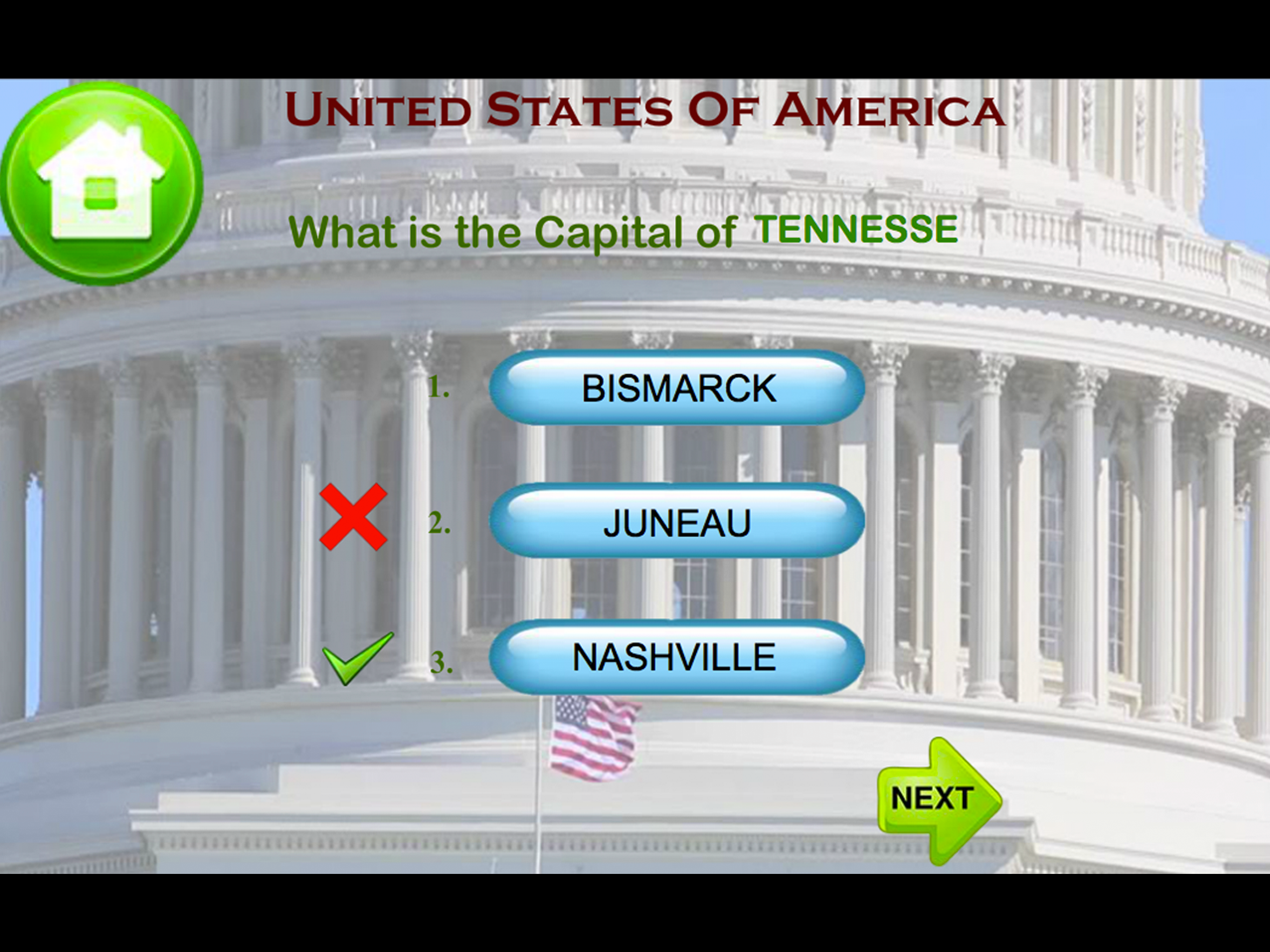 United States Map Quiz Game screenshot 16