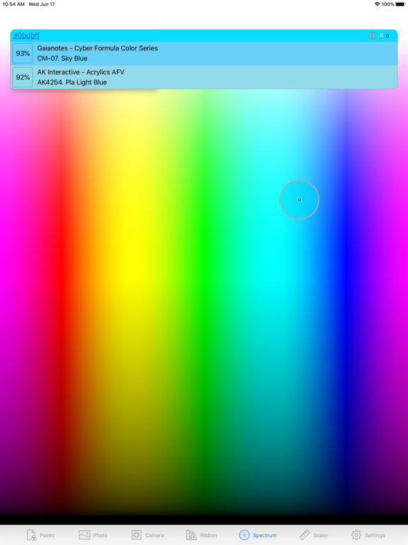 Model Paints iPad screenshot 7 - Utilities app