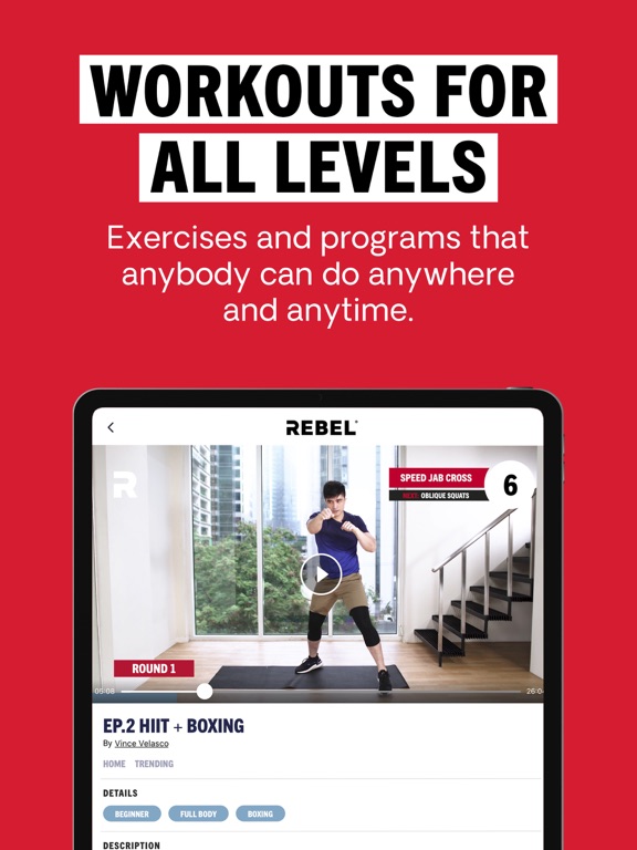 Screenshot #6 pour REBEL: Health & Wellbeing
