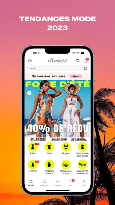 Screenshot #2 pour Boutiquefeel-Online Fashion